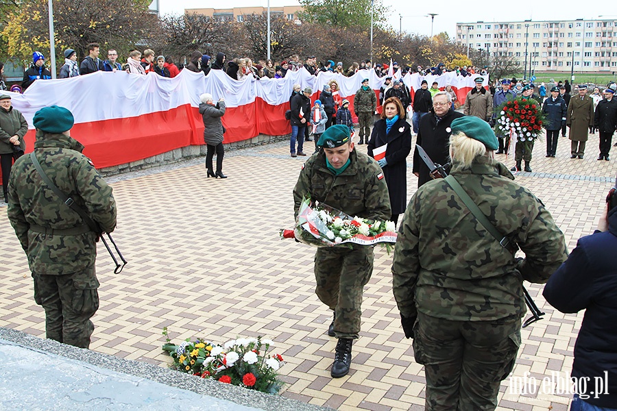 Elblążanie świętują 11 listopada, fot. 103