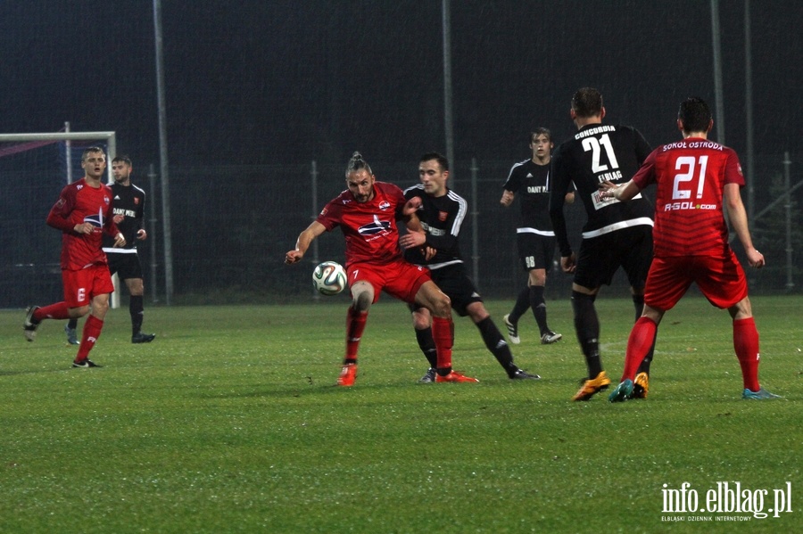 Sokół Ostróda - Concordia Elbląg 7:3, fot. 11