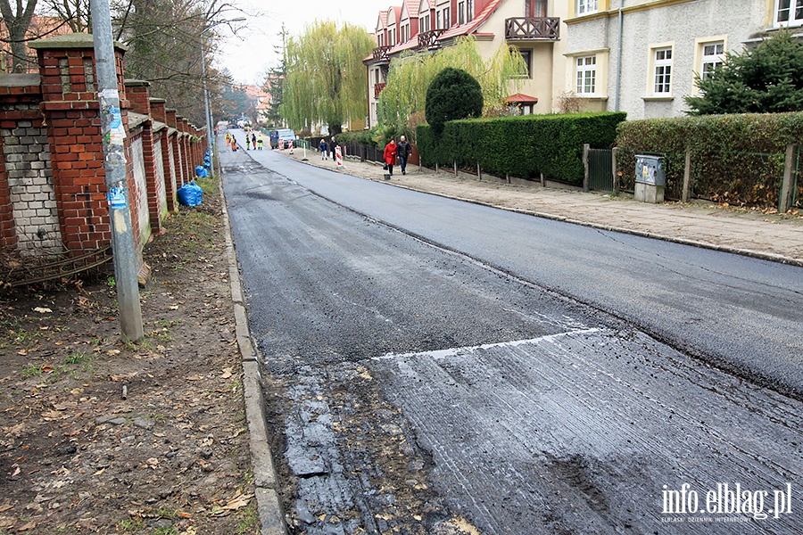Kad asfalt na ulicy Prusa, fot. 1
