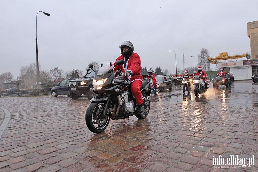 Mikoaje na motorach odwiedzili Dom dziecka, fot. 10