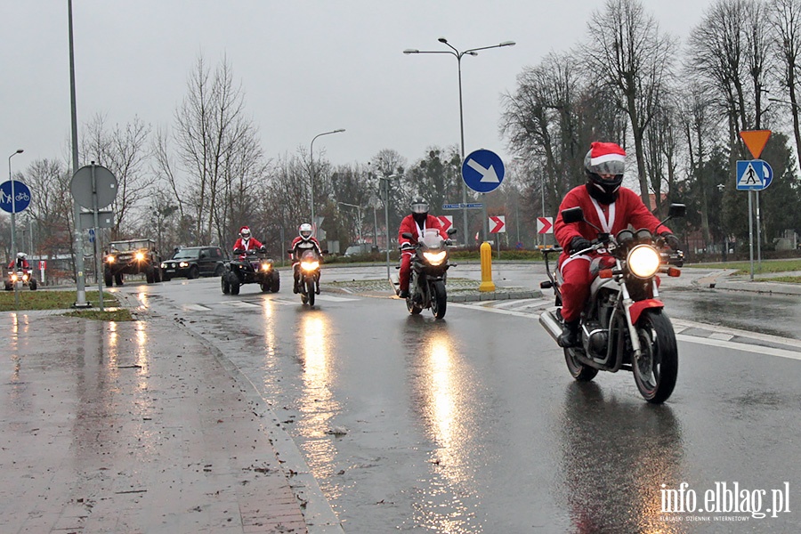 Mikołaje na motorach odwiedzili Dom dziecka, fot. 12