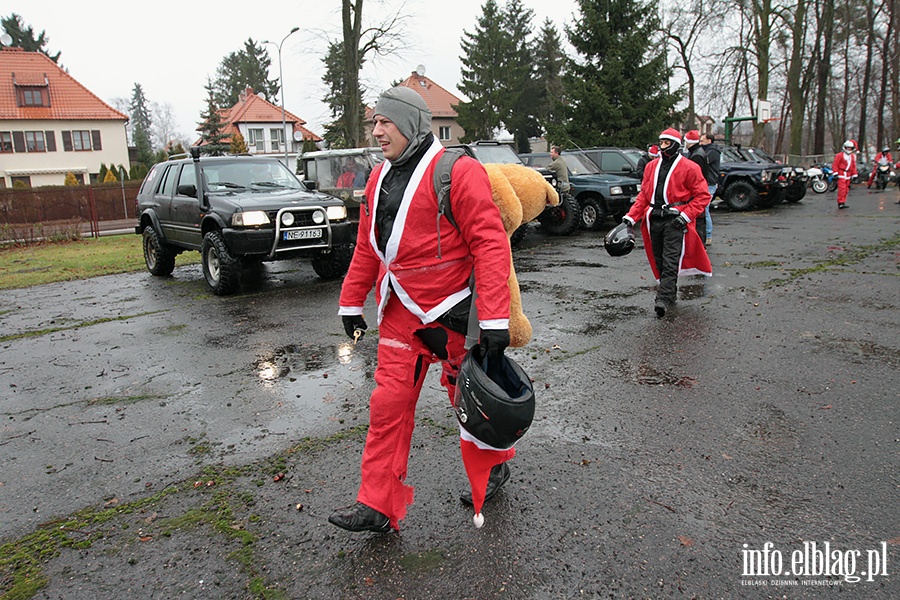 Mikoaje na motorach odwiedzili Dom dziecka, fot. 20