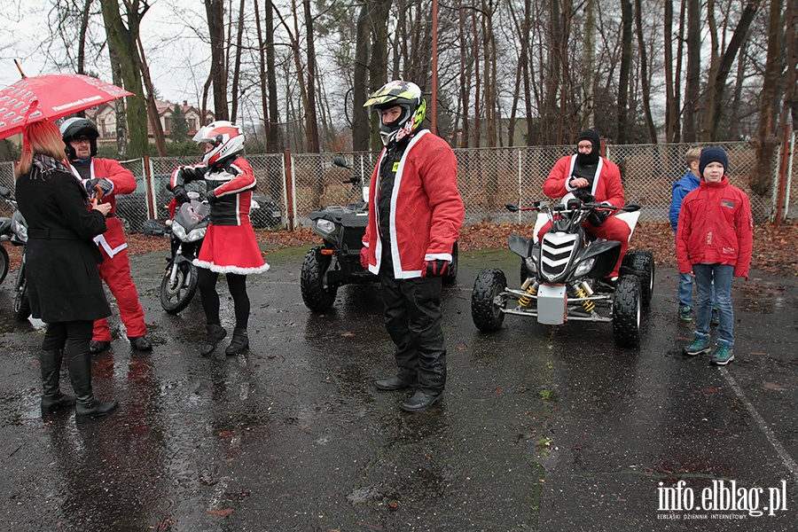 Mikoaje na motorach odwiedzili Dom dziecka, fot. 22