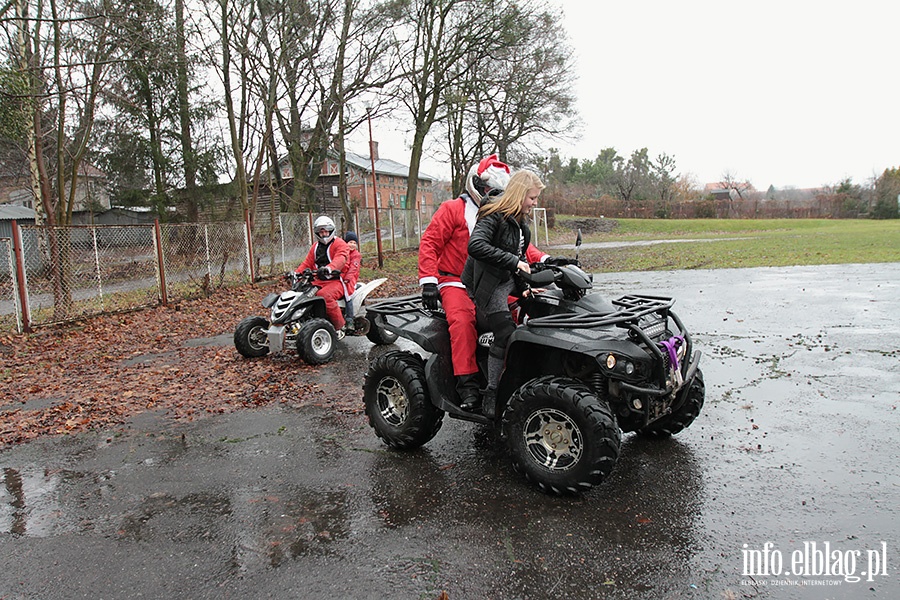 Mikoaje na motorach odwiedzili Dom dziecka, fot. 35