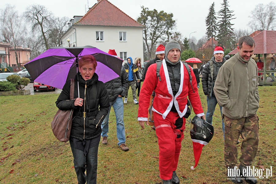 Mikołaje na motorach odwiedzili Dom dziecka, fot. 36