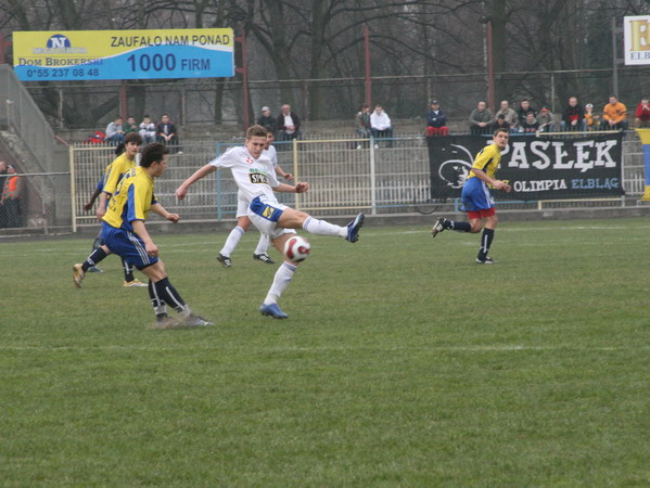 Mecz III ligi Olimpia Elbląg - Mazowsze Grójec 2:0, fot. 4