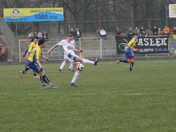 Mecz III ligi Olimpia Elblg - Mazowsze Grjec 2:0, fot. 4