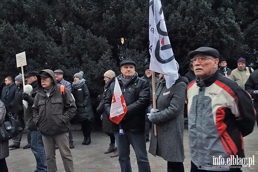 Elblanie protestowali przeciwko rzdom PiS, fot. 3