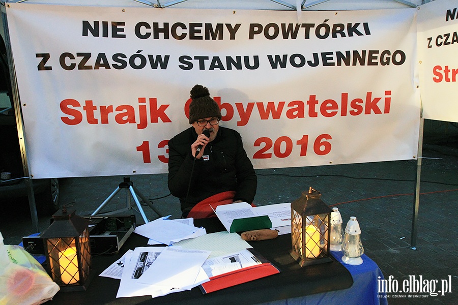 Elblanie protestowali przeciwko rzdom PiS, fot. 8