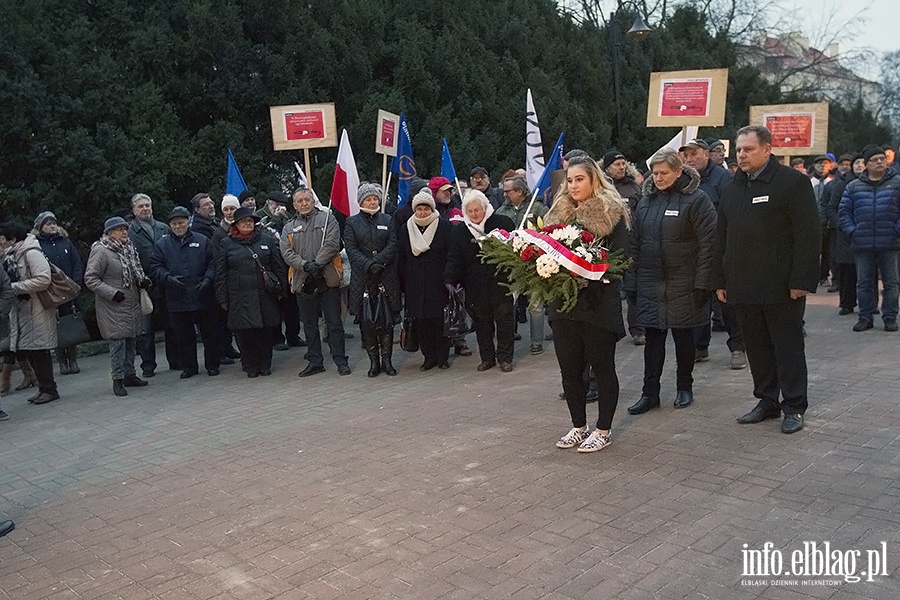 Elblanie protestowali przeciwko rzdom PiS, fot. 10