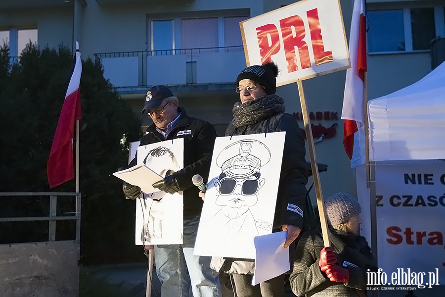 Elblanie protestowali przeciwko rzdom PiS, fot. 14