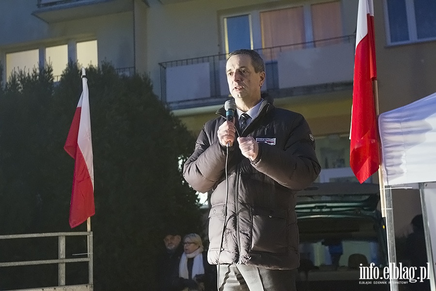 Elblanie protestowali przeciwko rzdom PiS, fot. 22