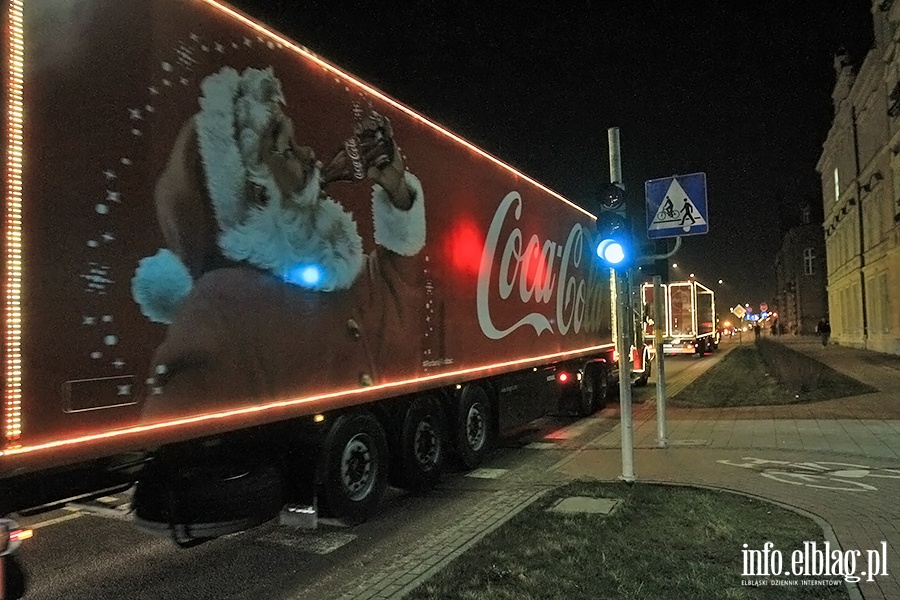 Cieżarówki Coca-Coli zachwyciły elblążan, fot. 22