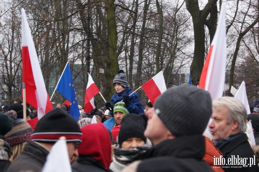 Protest przed Sejmem RP o wolne media - 17.12.2016, fot. 6