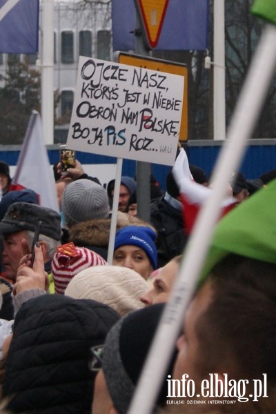 Protest przed Sejmem RP o wolne media - 17.12.2016, fot. 21