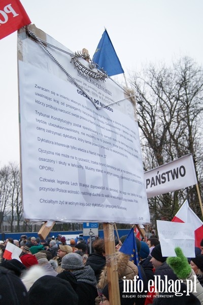 Protest przed Sejmem RP o wolne media - 17.12.2016, fot. 32