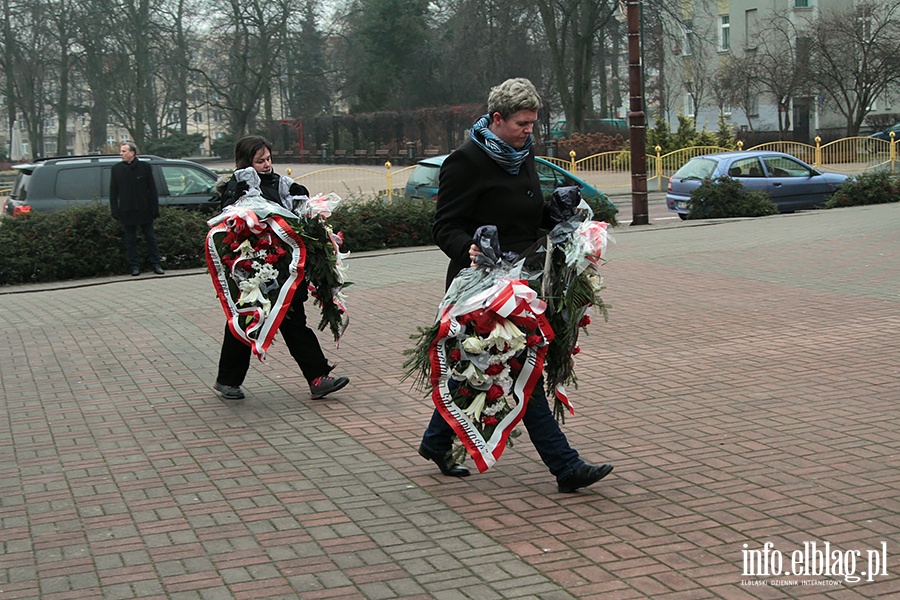 Elblag uczci 46 rocznic masakry grudniowej, fot. 2