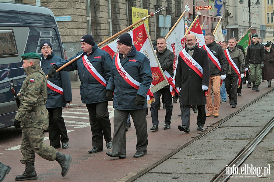 Elblag uczcił 46 rocznicę masakry grudniowej, fot. 6