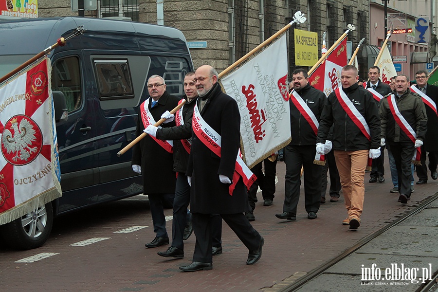 Elblag uczci 46 rocznic masakry grudniowej, fot. 7