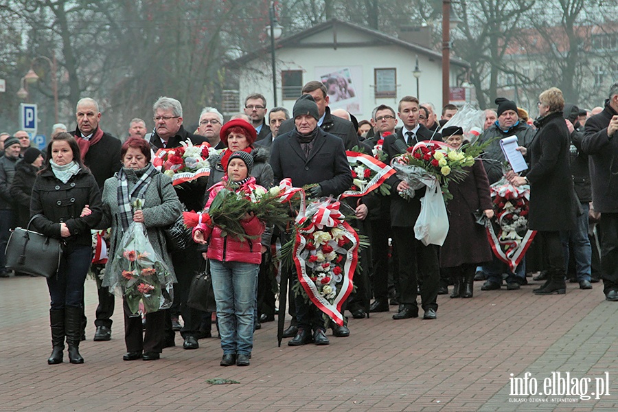 Elblag uczci 46 rocznic masakry grudniowej, fot. 10