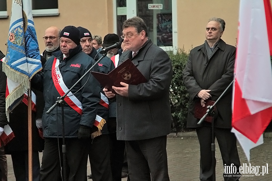 Elblag uczci 46 rocznic masakry grudniowej, fot. 15