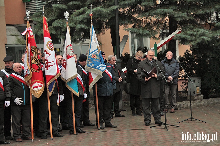 Elblag uczci 46 rocznic masakry grudniowej, fot. 17