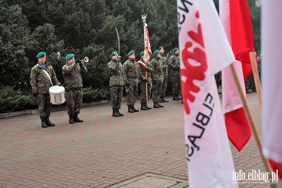 Elblag uczci 46 rocznic masakry grudniowej, fot. 20