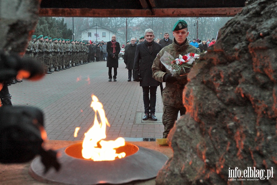 Elblag uczci 46 rocznic masakry grudniowej, fot. 23