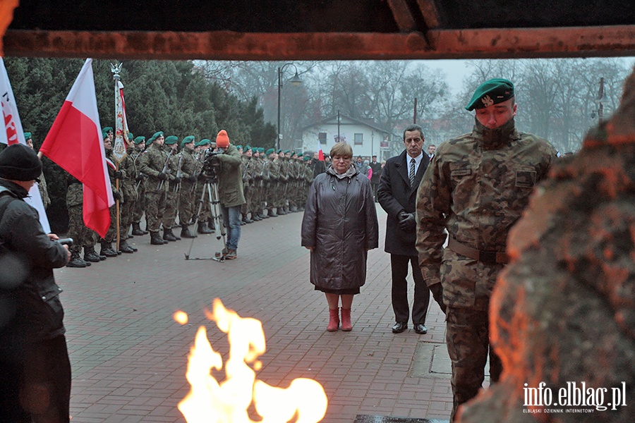 Elblag uczci 46 rocznic masakry grudniowej, fot. 27