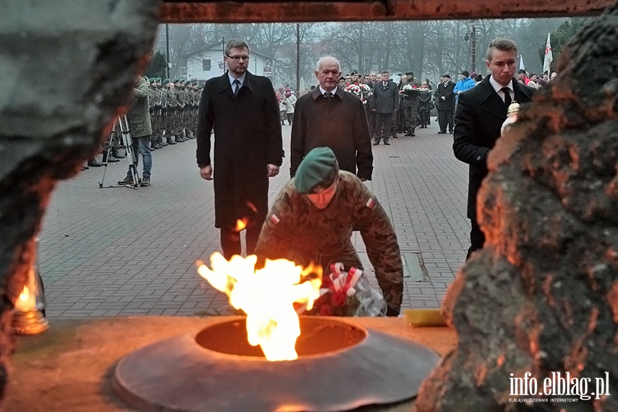 Elblag uczci 46 rocznic masakry grudniowej, fot. 28