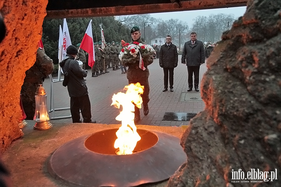 Elblag uczcił 46 rocznicę masakry grudniowej, fot. 29