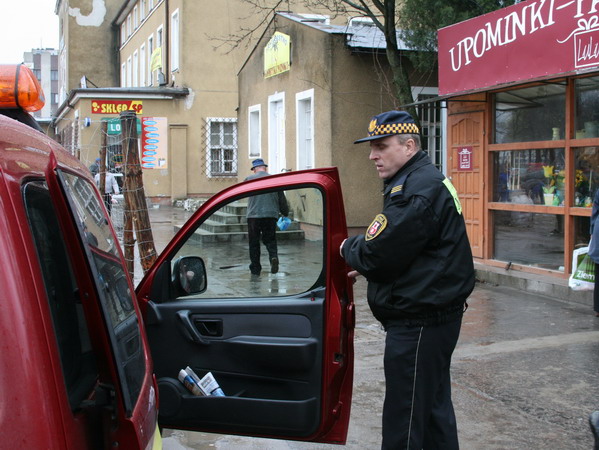 Patrol ze Stra Miejsk - 19 kwietnia 2008r., fot. 9