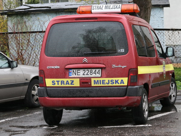Patrol ze Stra Miejsk - 19 kwietnia 2008r., fot. 13