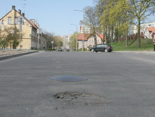 Zakoczenie modernizacji ulicy Podgrnej - wiosna 2008, fot. 16