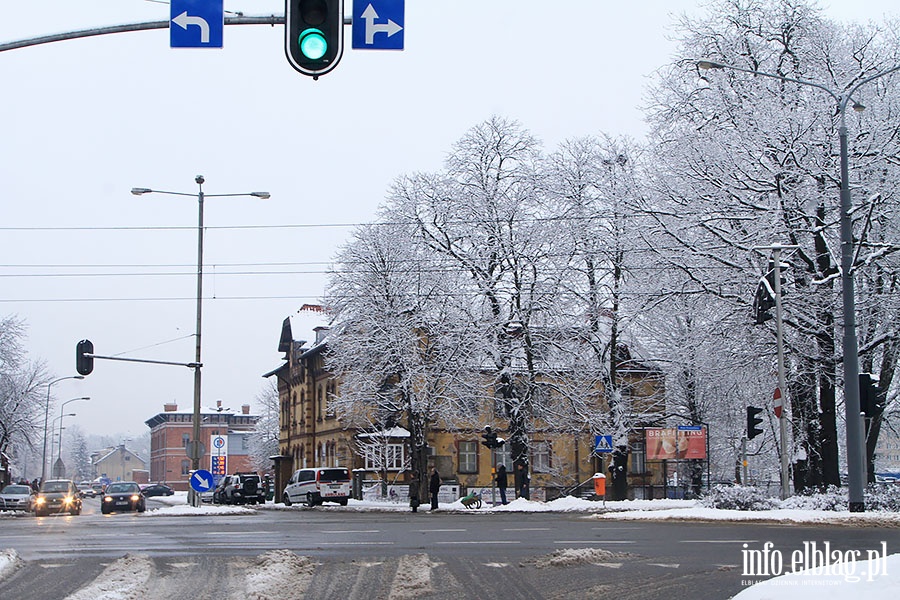 Zimowy Elbląg, fot. 66