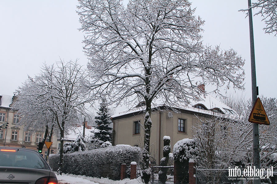 Zimowy Elbląg, fot. 68