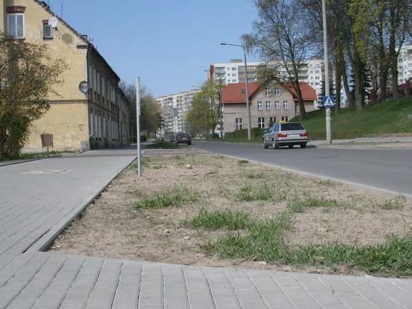 Zakoczenie modernizacji ulicy Podgrnej - wiosna 2008, fot. 14