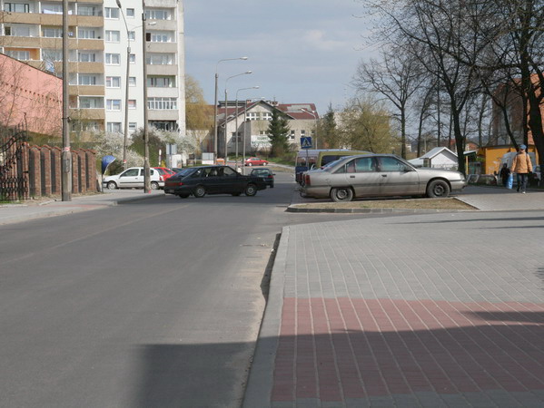 Zakoczenie modernizacji ulicy Podgrnej - wiosna 2008, fot. 11