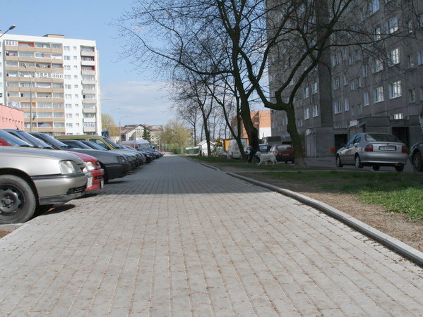 Zakoczenie modernizacji ulicy Podgrnej - wiosna 2008, fot. 10