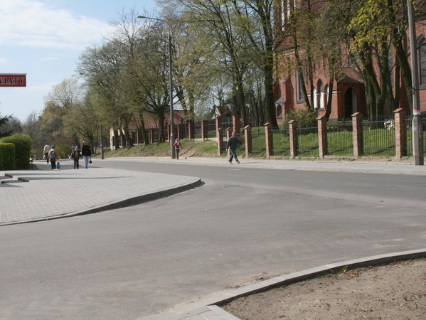 Zakoczenie modernizacji ulicy Podgrnej - wiosna 2008, fot. 9