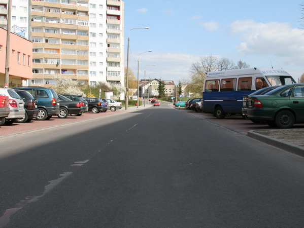 Zakoczenie modernizacji ulicy Podgrnej - wiosna 2008, fot. 8