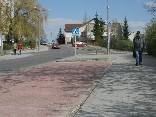 Zakoczenie modernizacji ulicy Podgrnej - wiosna 2008, fot. 6