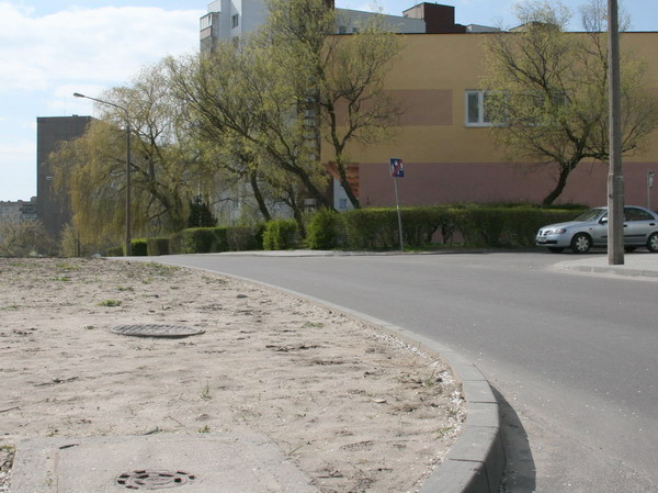 Zakoczenie modernizacji ulicy Podgrnej - wiosna 2008, fot. 4