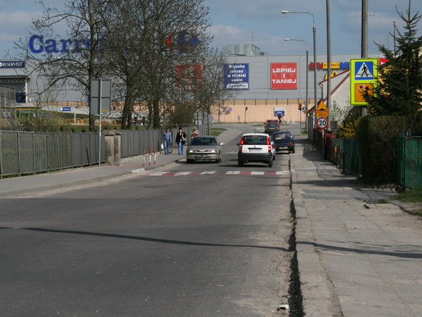 Zakoczenie modernizacji ulicy Podgrnej - wiosna 2008, fot. 2