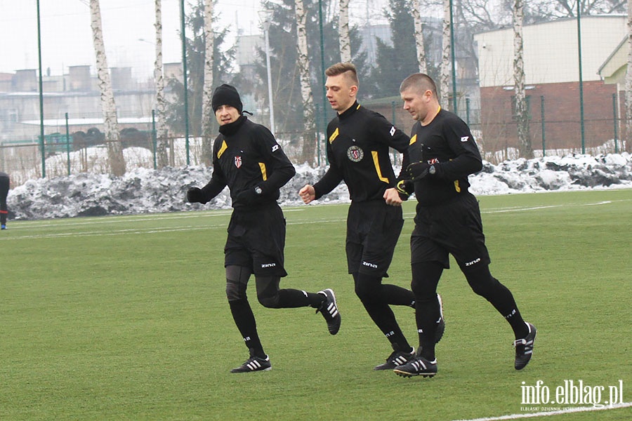 Olimpia Elblag sparing, fot. 4