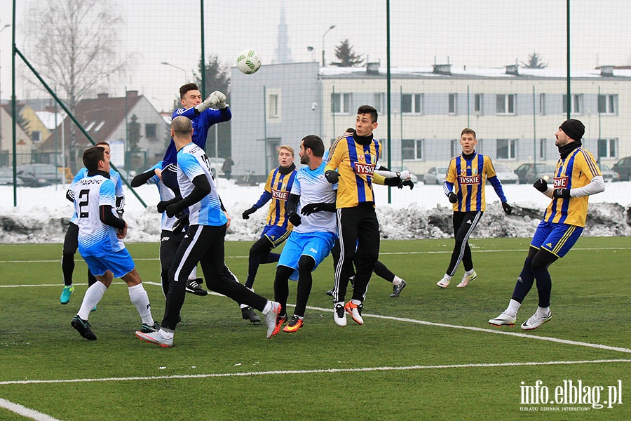 Olimpia Elblag sparing, fot. 5