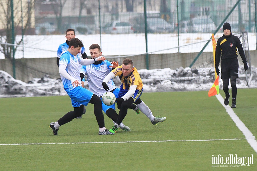 Olimpia Elblag sparing, fot. 6