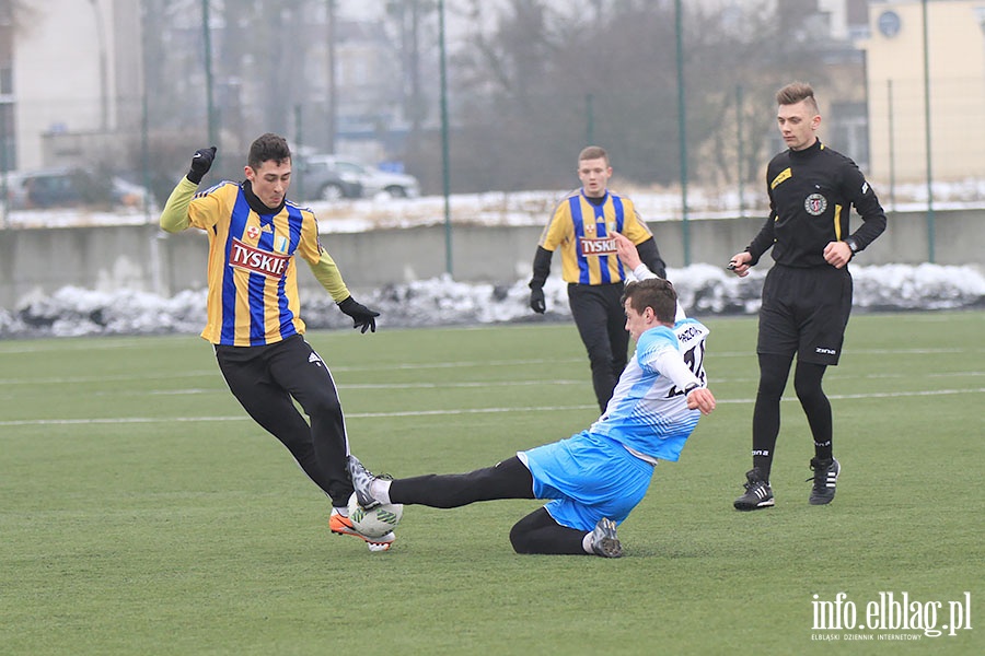 Olimpia Elblag sparing, fot. 11