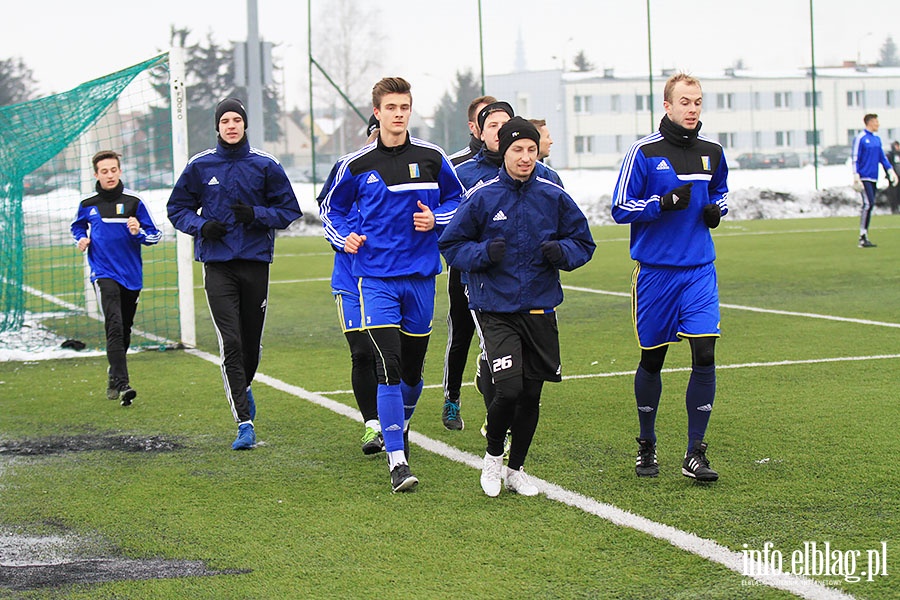 Olimpia Elblag sparing, fot. 12