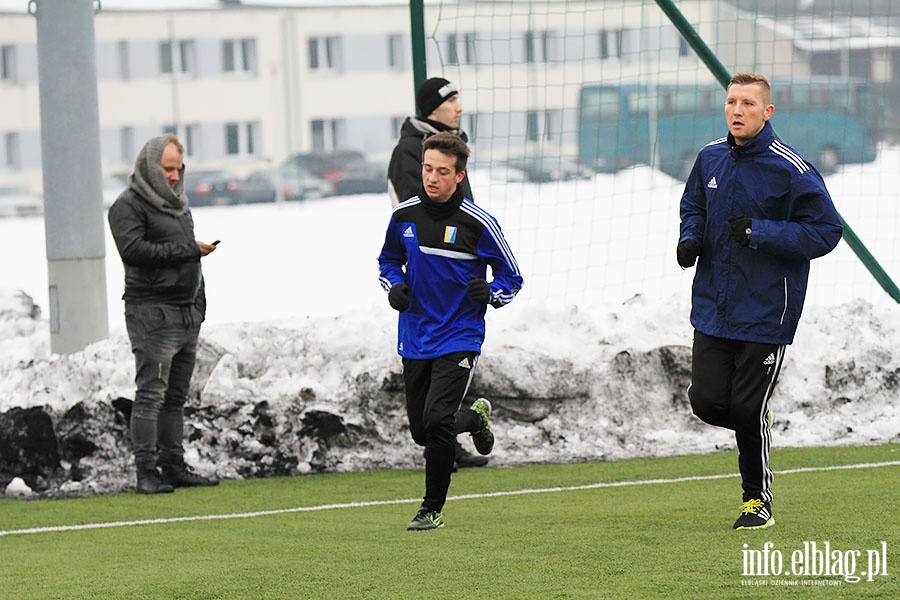 Olimpia Elblag sparing, fot. 13